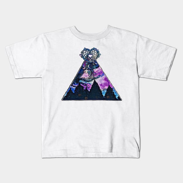 Dream Aesthetic Kids T-Shirt by Cipher_Obscure